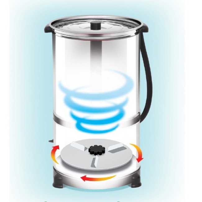 Маслобойка за биене на масло от прясно мляко 15 литра Minisan Млекобиячка за биене на масло от прясно мляко 15 литра Minisan