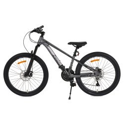 Планински велосипед със скорости Zenith "24" сив
