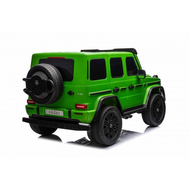 Акумулаторен джип Mercedes G63 с мека кожена седалка Акумулаторен джип Mercedes G63 с мека кожена седалка
