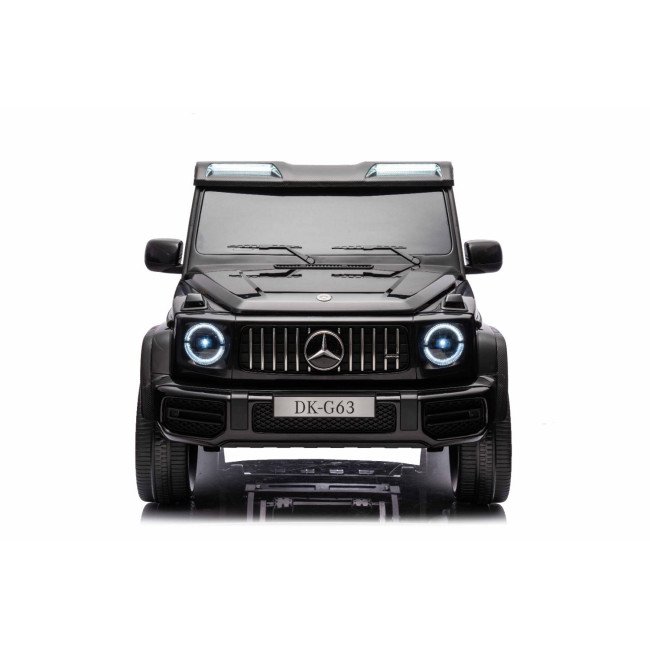 Акумулаторен джип Mercedes G63 4x4, металик черен