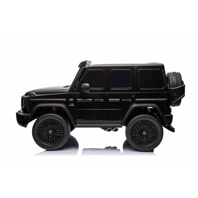 Акумулаторен джип Mercedes G63 4x4, металик черен