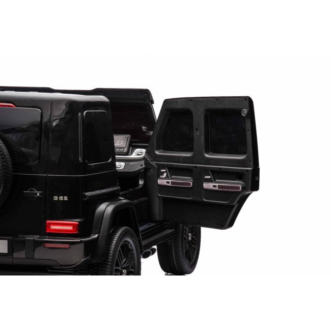 Акумулаторен джип Mercedes G63 4x4, металик черен