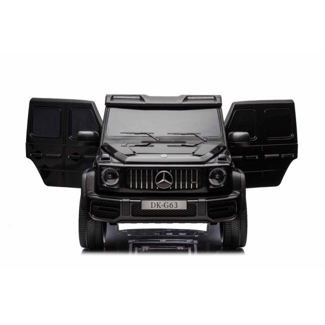 Акумулаторен джип Mercedes G63 4x4, металик черен