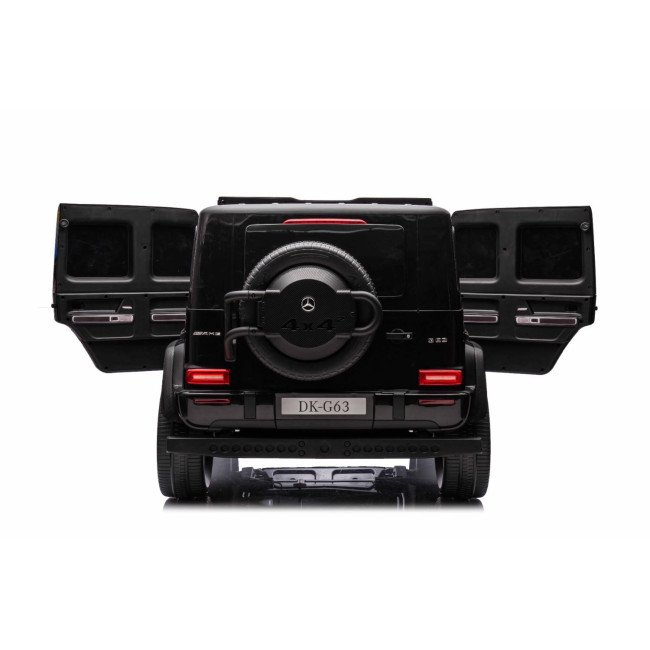 Акумулаторен джип Mercedes G63 4x4, металик черен