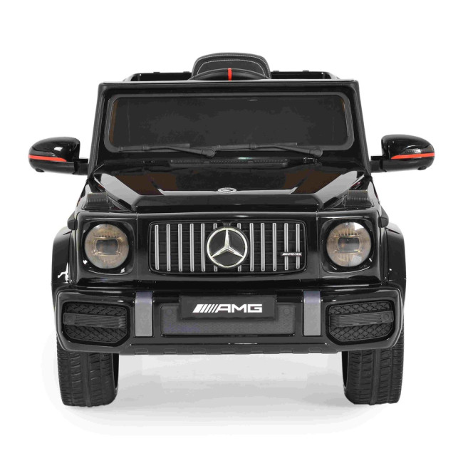 Акумулаторен джип Mercedes G63, черен металик