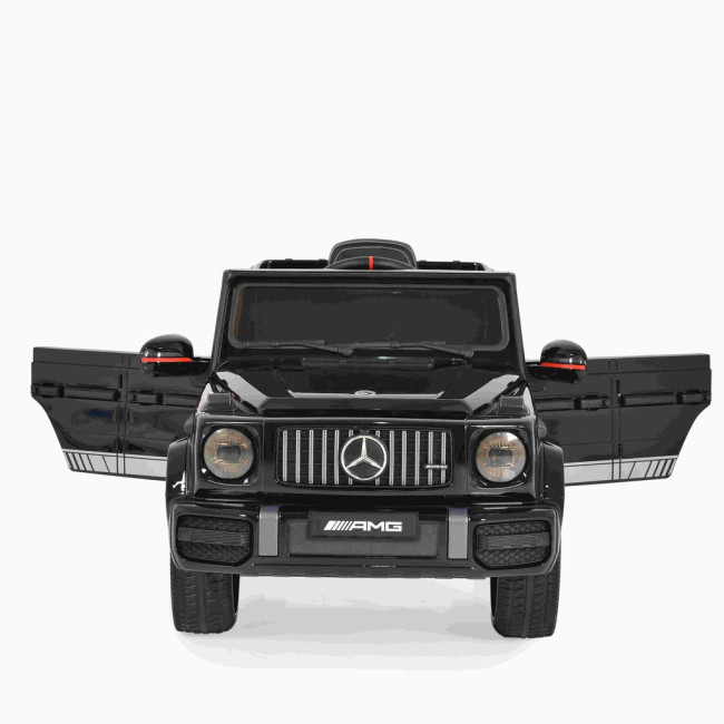 Акумулаторен джип Mercedes G63, черен металик