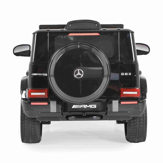 Акумулаторен джип Mercedes G63, черен металик