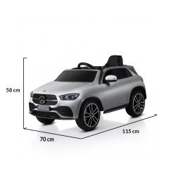 Акумулаторен джип Mercedes GLE 450 Silver