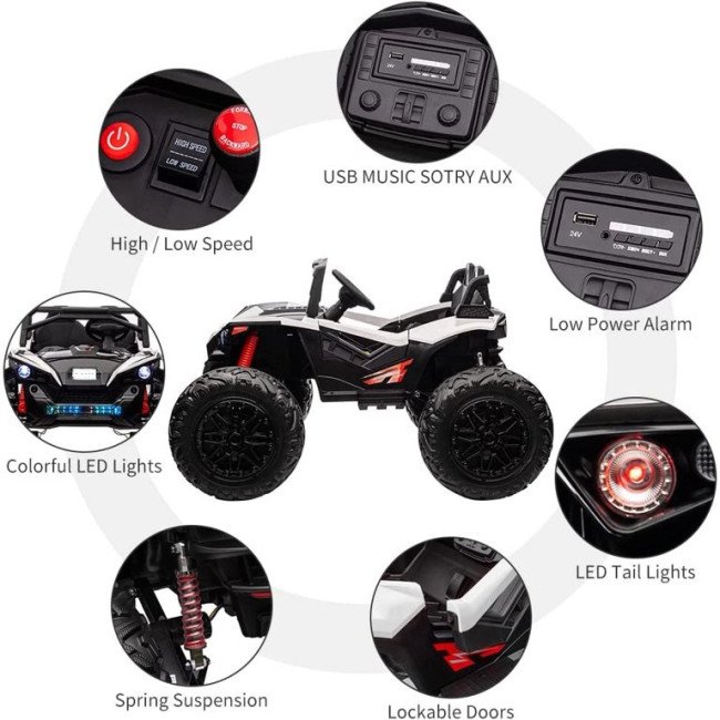 Акумулаторен джип off road buggy, 4x4