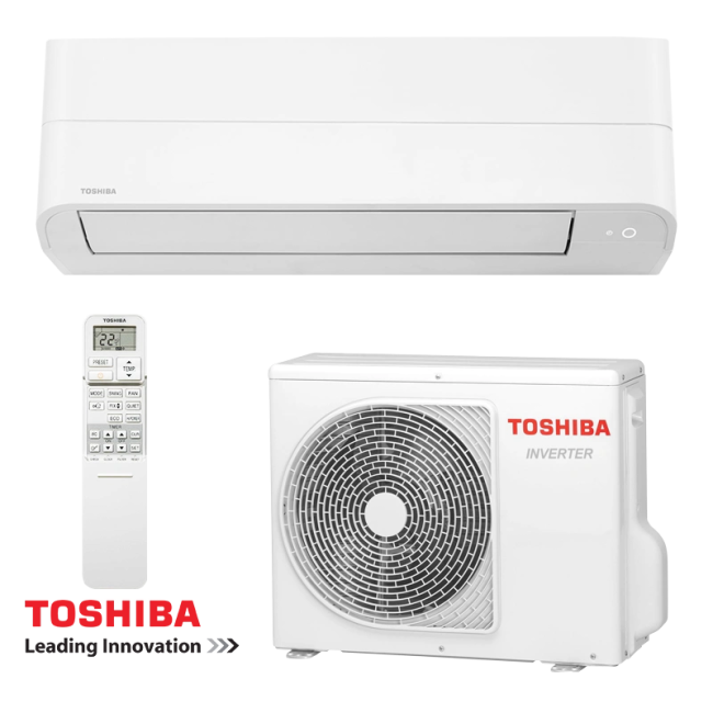 Инверторен климатик Toshiba Essento RAS-B24B2KV2G-E + RAS-24B2AVG-E2 Инверторен климатик Toshiba Essento RAS-B24B2KV2G-E + RAS-24B2AVG-E2