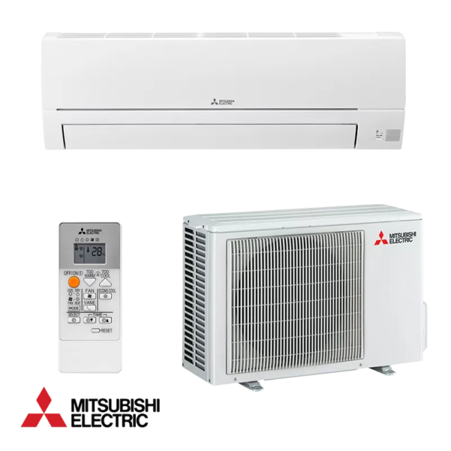 Инверторен климатик Mitsubishi Electric MSZ-HR25VF + MUZ-HR25VF