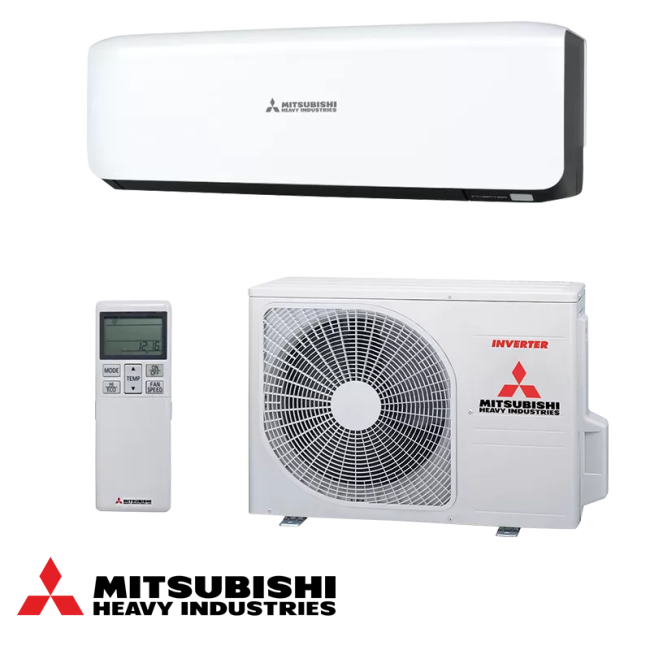 Инверторен климатик Mitsubishi Heavy Industries SRK20ZS-WB + SRC20ZS-W