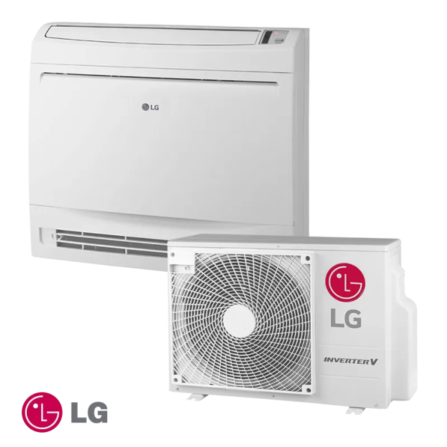 Инверторен климатик LG UQ12F NA0 + UUA1 UL0 - подово тяло