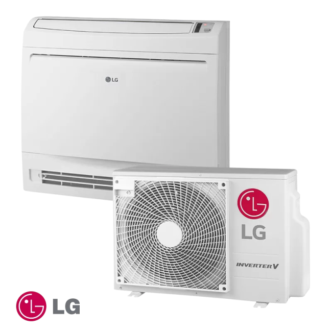 Инверторен климатик LG UQ18F NA0 + UUB1 U20 - подово тяло Инверторен климатик LG UQ18F NA0 + UUB1 U20 - подово тяло