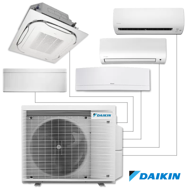 Външно тяло на мултисплит система Daikin 5MXM90A9 Външно тяло на мултисплит система Daikin 5MXM90A9