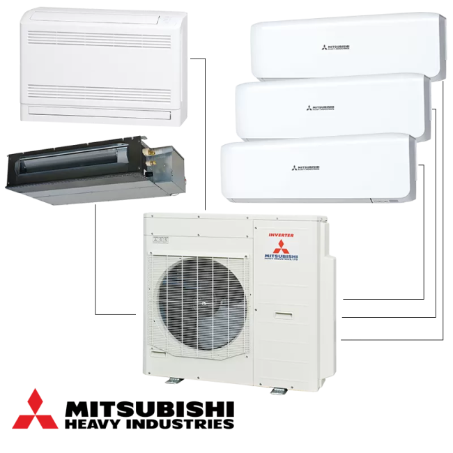 Външно тяло на мултисплит система Mitsubishi Heavy Industries SCM100ZS-W Външно тяло на мултисплит система Mitsubishi Heavy Industries SCM100ZS-W