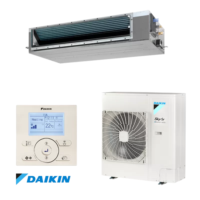 Канален климатик Daikin FBA100A + RZASG100MV1 Канален климатик Daikin FBA100A + RZASG100MV1