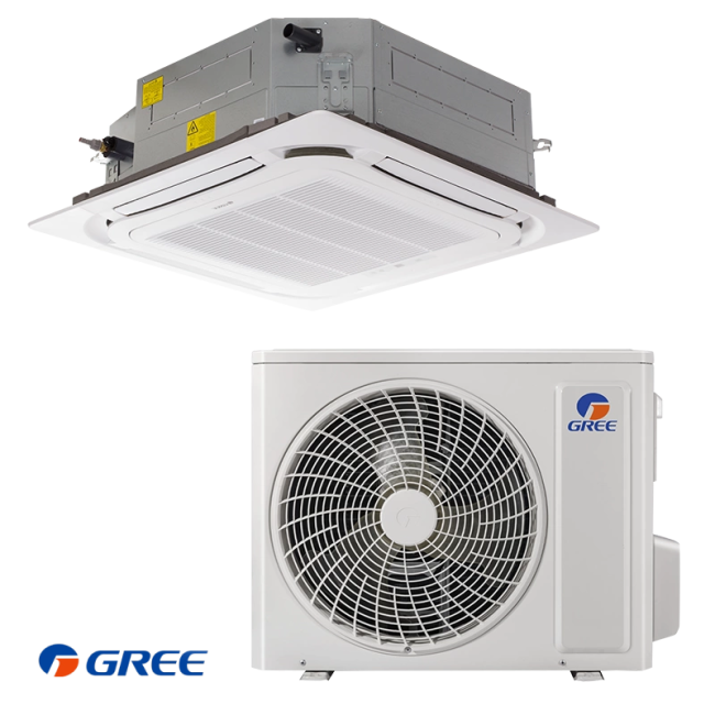 Касетъчен климатик Gree GUD100T1 + GUD100W1/NhA-S Касетъчен климатик Gree GUD100T1 + GUD100W1/NhA-S