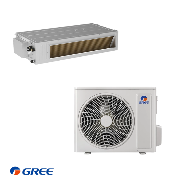 Канален климатик Gree GUD35P1 + GUD35W1/NhA-S Канален климатик Gree GUD35P1 + GUD35W1/NhA-S