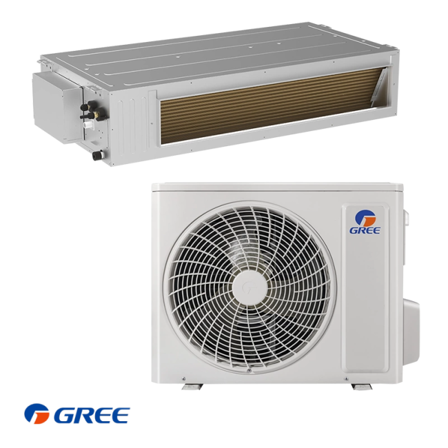 Канален климатик Gree GUD125PH1 + GUD125W1/NhA-S Канален климатик Gree GUD125PH1 + GUD125W1/NhA-S