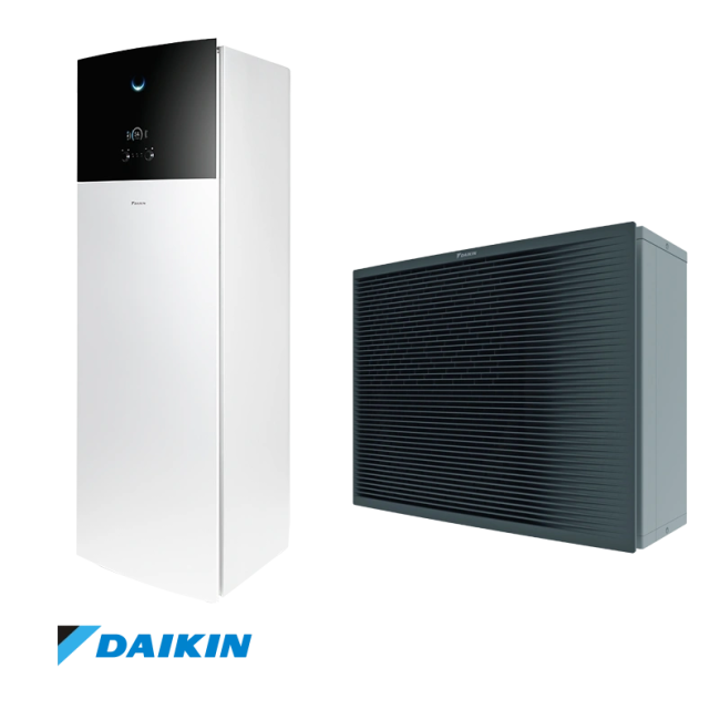 Високотемпературна термопомпа с водосъдържател Daikin Altherma ETVX16S18E9W7 + EPRA16DW1 Високотемпературна термопомпа с водосъдържател Daikin Altherma ETVX16S18E9W7 + EPRA16DW1
