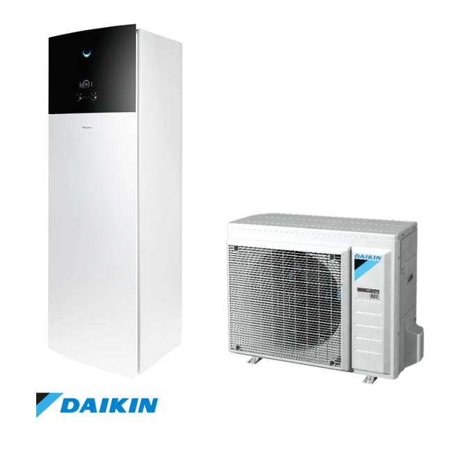 Нискотемпературна термопомпа с водосъдържател Daikin Altherma EHVX08S18E9W + ERGA06EV