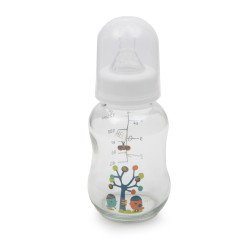 Стъклено стандартно шише 120 ml GB301