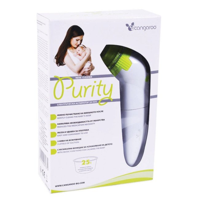 Електрически аспиратор за нос Purity NC001 Електрически аспиратор за нос Purity NC001