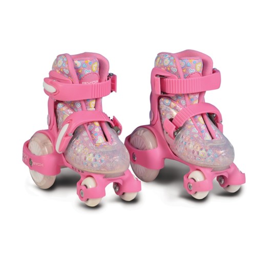 Кънки Little Beetle Pinky Girl Кънки Little Beetle Pinky Girl
