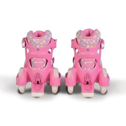 Кънки Little Beetle Pinky Girl Кънки Little Beetle Pinky Girl