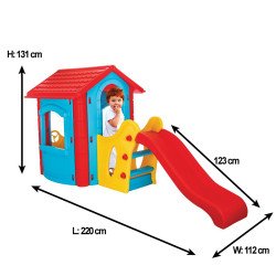 Къща с пързалка 06432 Къща с пързалка 06432
