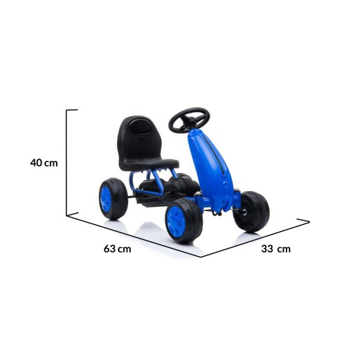 Картинг кола Blaze - B001 син Картинг кола Blaze - B001 син