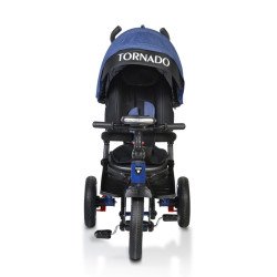 Детска триколка Tornado с музикално табло тъмносин