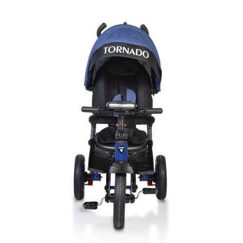 Детска триколка Tornado с музикално табло тъмносин Детска триколка Tornado с музикално табло тъмносин