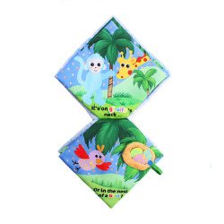 Мека играчка-книжка Monkey J8152-1 Мека играчка-книжка Monkey J8152-1