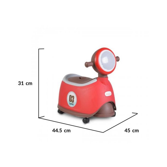 Гърне Mini Vespa 2в1 червен Гърне Mini Vespa 2в1 червен