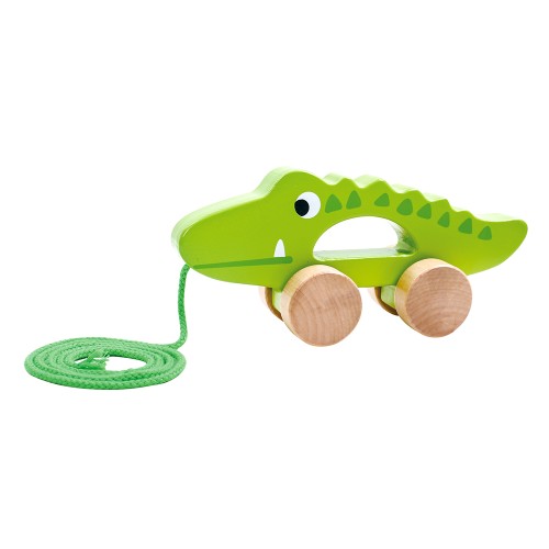 Дървена играчка за дърпане Crocodile TKC265 Дървена играчка за дърпане Crocodile TKC265