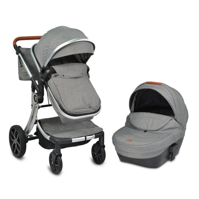 Комбинирана детска количка Polly 3в1 сив Комбинирана детска количка Polly 3в1 сив