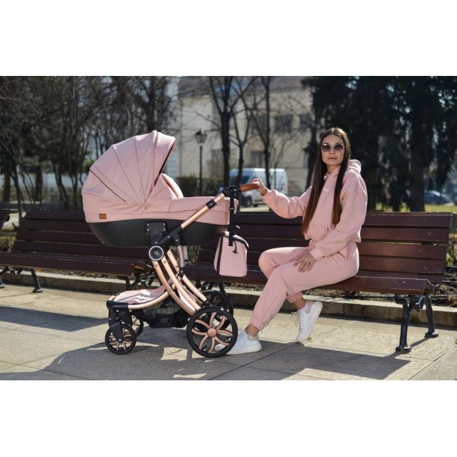 Комбинирана детска количка Polly 3в1 сив Комбинирана детска количка Polly 3в1 сив