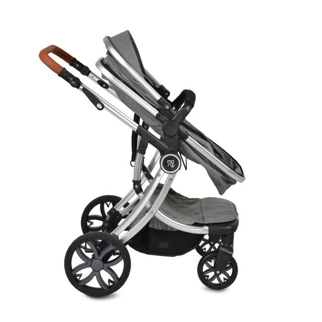 Комбинирана детска количка Polly 3в1 сив Комбинирана детска количка Polly 3в1 сив