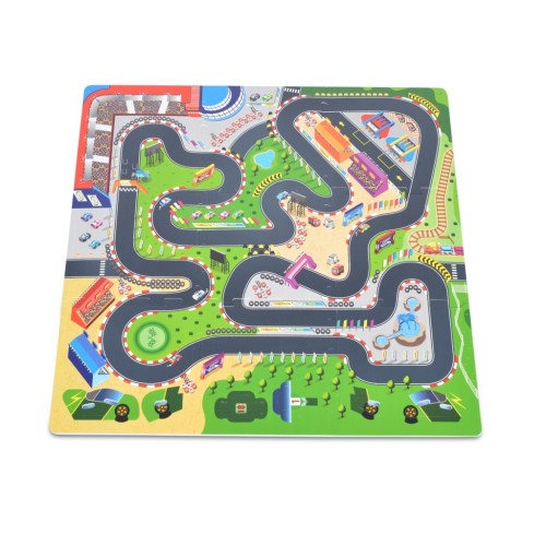 Мек пъзел-килим Racing Track - 3018 Мек пъзел-килим Racing Track - 3018