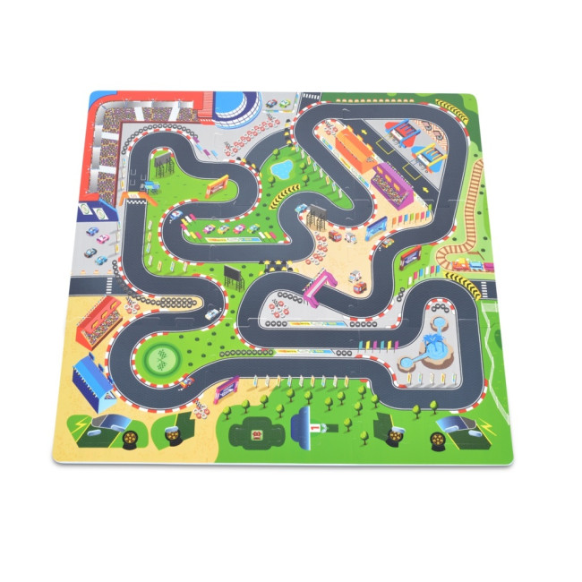Мек пъзел-килим Racing Track - 3018 Мек пъзел-килим Racing Track - 3018