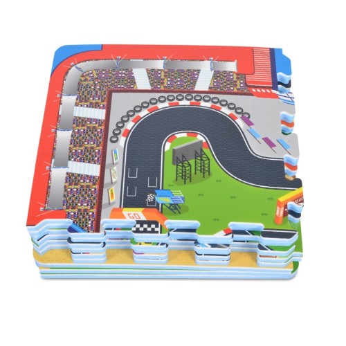 Мек пъзел-килим Racing Track - 3018 Мек пъзел-килим Racing Track - 3018