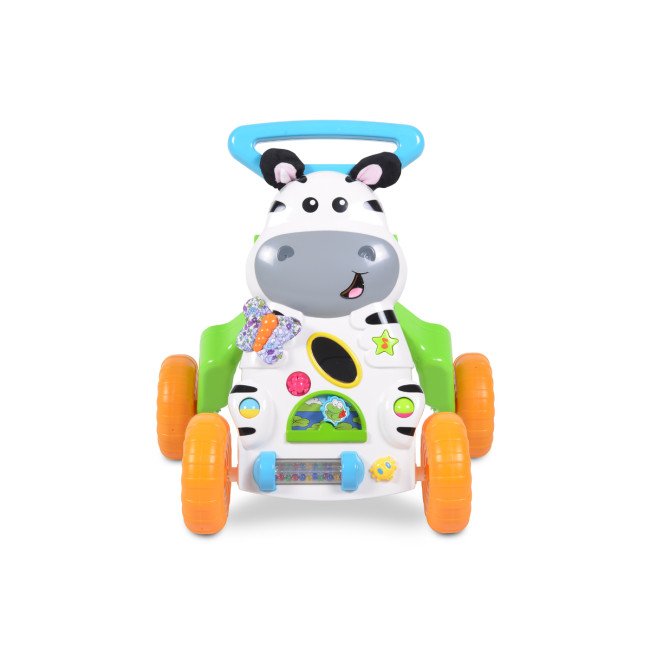 Играчка за прохождане Little Zebra 2в1 син