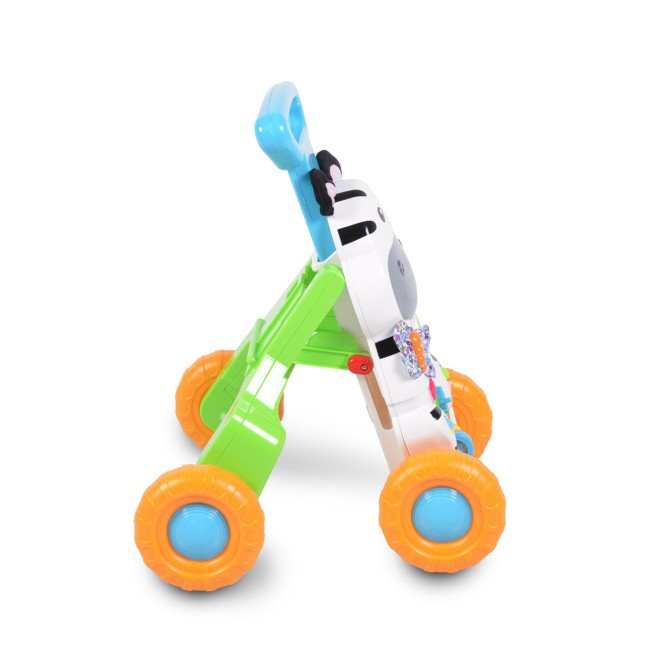 Играчка за прохождане Little Zebra 2в1 син