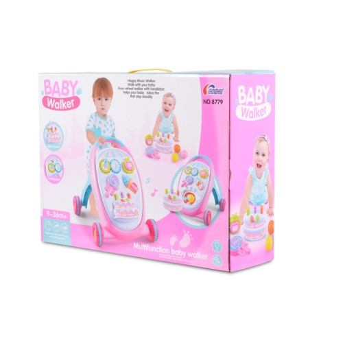 Играчка за прохождане Cake розов Играчка за прохождане Cake розов