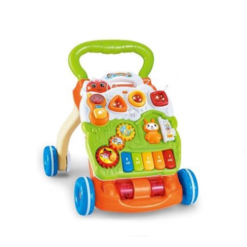 Играчка за прохождане Baby Piano Walker зелен Играчка за прохождане Baby Piano Walker зелен