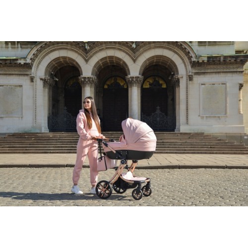 Комбинирана детска количка Polly 3в1 черен Комбинирана детска количка Polly 3в1 черен