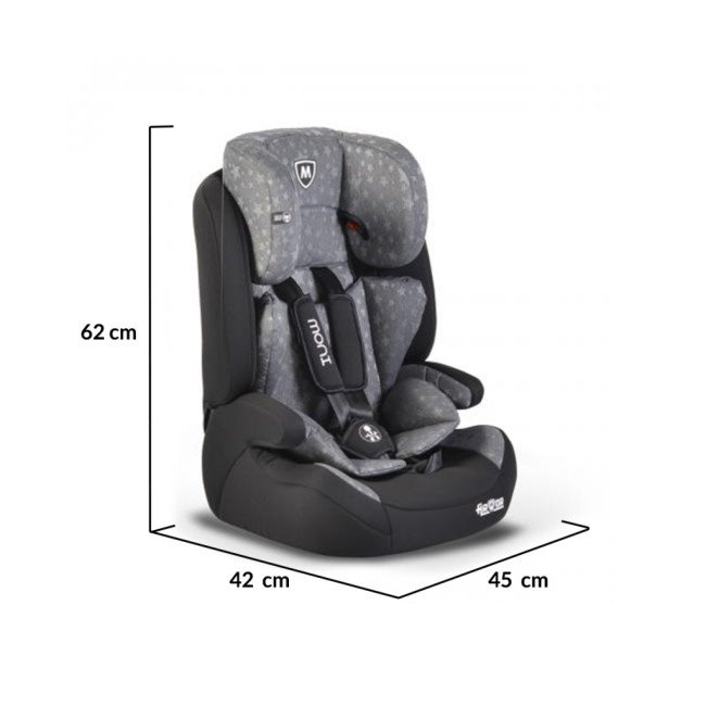 Стол за кола Armor Premium сив