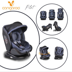 Стол за кола с Isofix система Pilot 360° деним